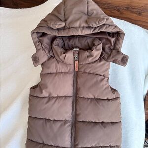 H&M Taupe Puffer Vest